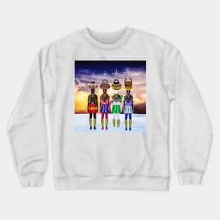 EKE, ORIE, AFO, NKWO / KPAKPANDO UMU INYOM By SIRIUS-UGO-ART Crewneck Sweatshirt